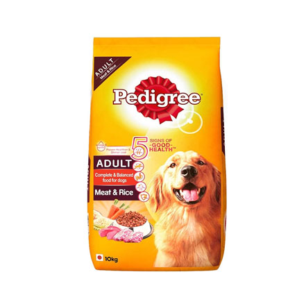 Pedigree Pet Food Adult Meat And Rice